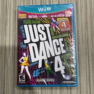 Just Dance 4 for Wii - Blue Case